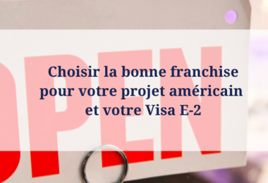 Franchise de location touristique pour un Visa investisseur