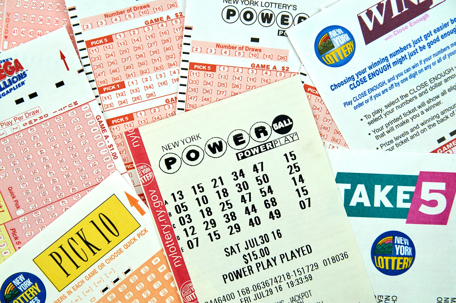 Les jeux de loterie aux États-Unis