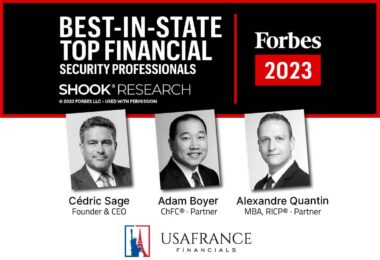 Forbes List 2023 – Best-In-State Top Financial Security Professionals