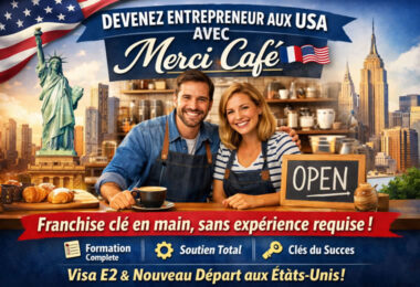 Devenez entrepreneur aux États-Unis avec Merci Café