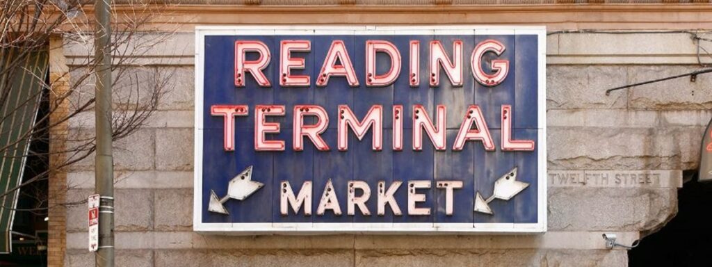 Reading Terminal Market à Philadelphie.