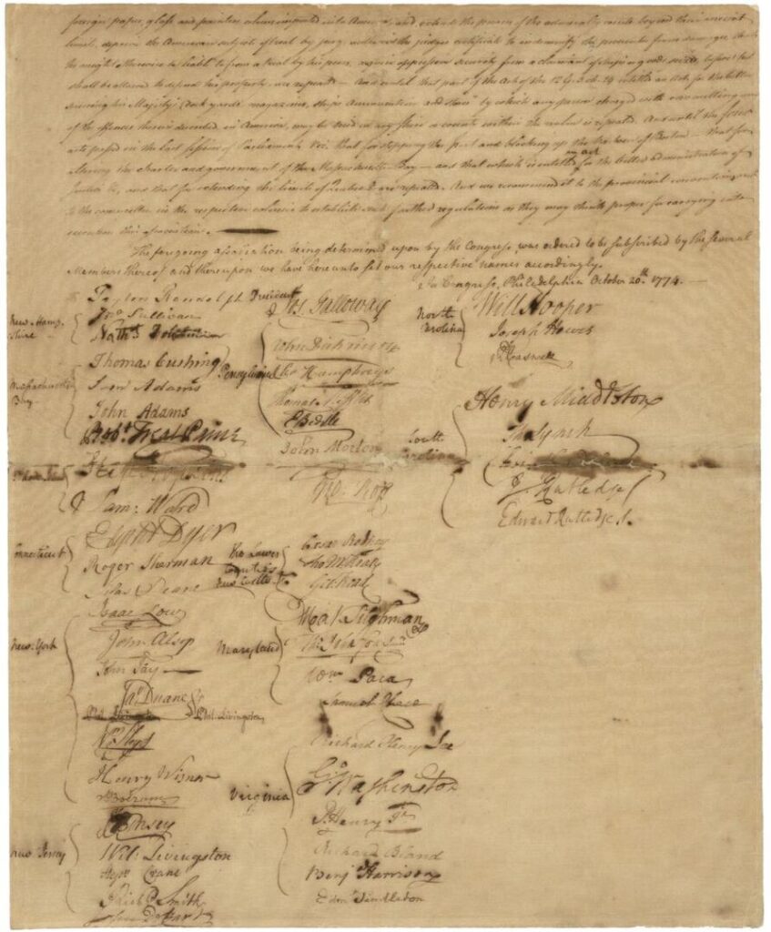 Articles of Association (Statuts), 1774 Articles of Association (Statuts), 1774