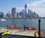 Une virée en kayak gratuite à NYC