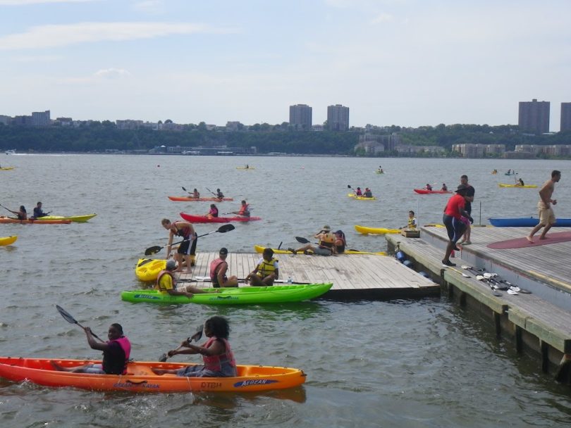 Faire du kayak gratuitement à NYC Kayak New York EtatsUnis