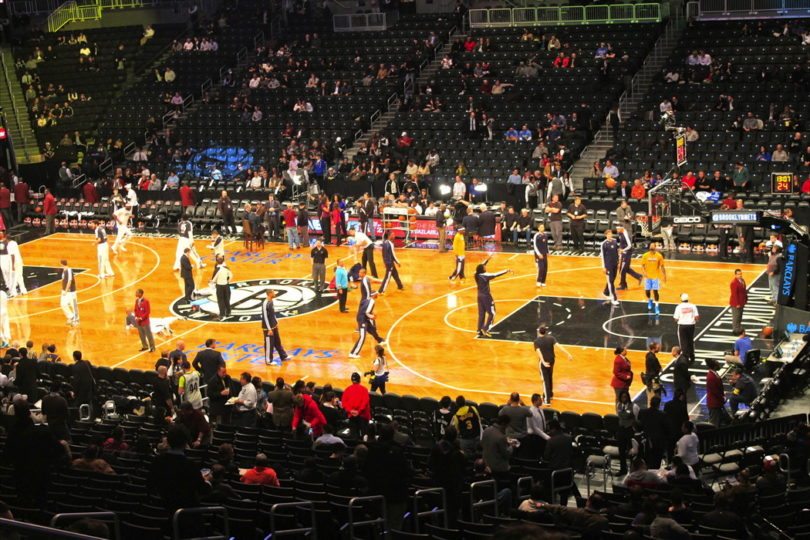 Un match de Basketball des Nets à Brooklyn en image Sport New York