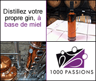 Distillez votre propre gin, à base de miel !