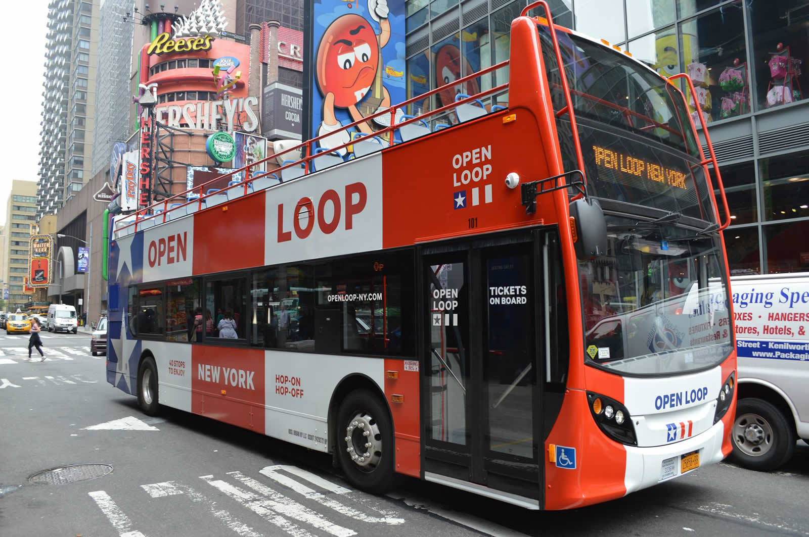 Visiter New York en bus avec Open Loop NY RATP Bus touristique