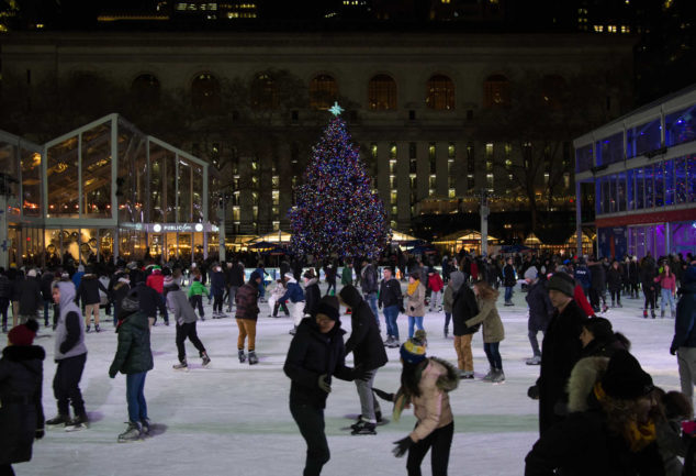 Les plus belles patinoires de Manhattan