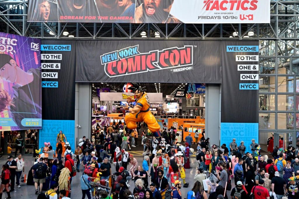 new-york-comic-con-bd-mangas-jeux-videos-cosplay-2024-entree