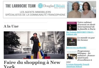 La newsletter French District New York du Jeudi 1 Septembre 2016 - A nous les bonnes adresses !