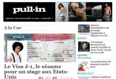 La newsletter French District New York du Jeudi 10 Avril 2014 - Le Visa J-1