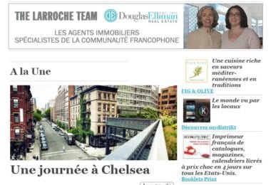 La newsletter French District New York du Jeudi 11 Février 2016 - Une journee a Chelsea