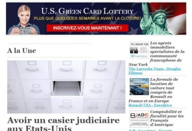 La newsletter French District New York du Jeudi 12 Octobre 2017 - Un crime dans le casier ?