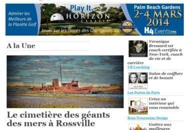 La newsletter French District New York du Jeudi 13 Février 2014 - Le cimetiere des geants des mers
