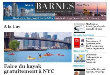 La newsletter French District New York du Jeudi 14 Août 2014 - L'ete a New York - Best of numero 7