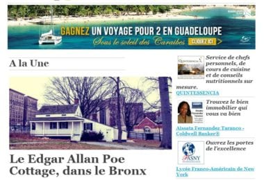 La newsletter French District New York du Jeudi 15 Janvier 2015 - La ou le « poete maudit » a termine sa vie