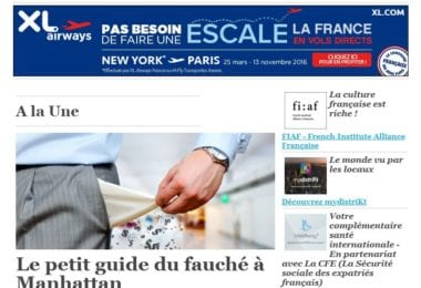 La newsletter French District New York du Jeudi 15 Septembre 2016 - Un article plein de ressources