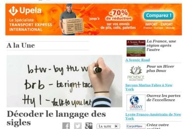 La newsletter French District New York du Jeudi 19 Février 2015 - BTW