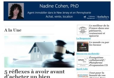 La newsletter French District New York du Jeudi 19 Mai 2016 - Investir sans se faire avoir