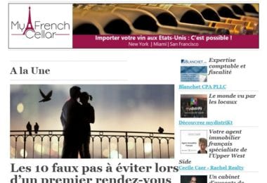 La newsletter French District New York du Jeudi 2 Mars 2017 - A deux