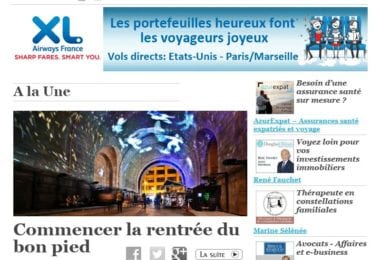 La newsletter French District New York du Jeudi 21 Août 2014 - Commencer la rentrée du bon pied