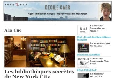 La newsletter French District New York du Jeudi 22 Septembre 2016 - Lisons mieux