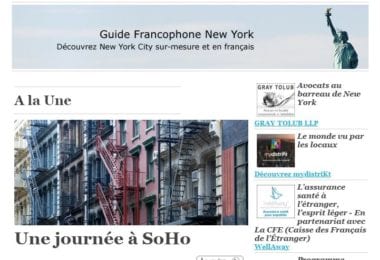 La newsletter French District New York du Jeudi 25 Août 2016 - Ce qui se passe South of HOuston