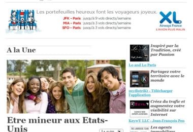 La newsletter French District New York du Jeudi 27 Août 2015 - Etre mineur aux Etats-Unis