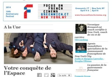 La newsletter French District New York du Jeudi 27 Mars 2014 - L'experience zero gravite