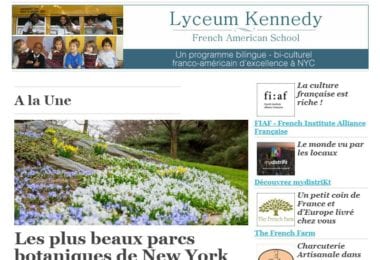 La newsletter French District New York du Jeudi 28 Avril 2016 - La Grosse Pomme est verte