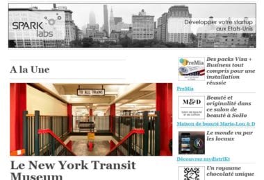 La newsletter French District New York du Jeudi 28 Janvier 2016 - Le New York Transit Museum