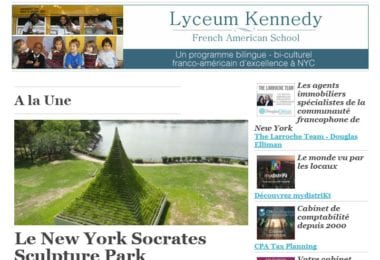 La newsletter French District New York du Jeudi 30 Mars 2017 - Un mariage à trois réussi