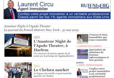 La newsletter French District New York du Jeudi 31 Mai 2012 - Amateur Night a l’Appolo Theater - French District New York