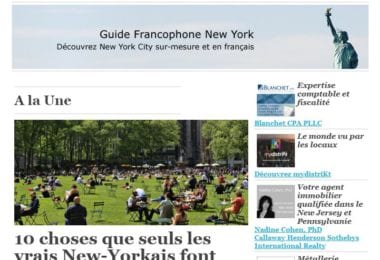 La newsletter French District New York du Jeudi 5 Janvier 2017 - Les vrais homo sapiens de Gotham City