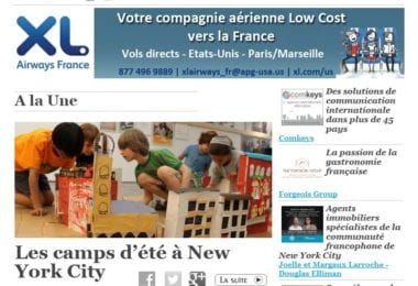 La newsletter French District New York du Jeudi 5 Juin 2014 - Les camps d’ete a New York City