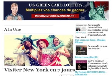 La newsletter French District New York du Jeudi 6 Juillet 2017 - Vous avez 7 jours