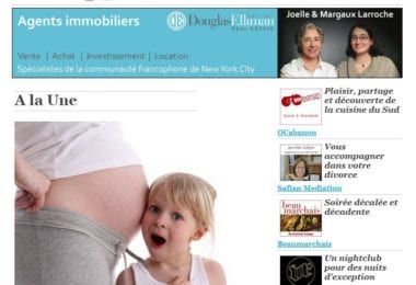 La newsletter French District New York du Jeudi 7 Novembre 2013 - La grossesse et l’accouchement aux Etats-Unis