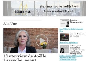 La newsletter French District New York du Jeudi 8 Décembre 2016 - Investir ici quand on est la-bas