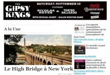 La newsletter French District New York du Jeudi 8 Septembre 2016 - De l'autre cote de Harlem River