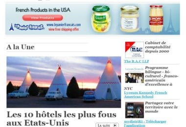 La newsletter French District New York du Jeudi 9 Avril 2015 - Les 10 hotels les plus fous aux Etats-Unis