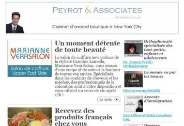 La newsletter French District New York du Lundi 14 Novembre 2016 - De meche avec de vrais pros