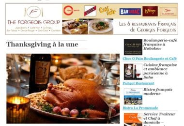 La newsletter French District New York du Lundi 25 Novembre 2013 - Feter Thanksgiving a NY