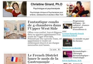 La newsletter French District New York du Mardi 1 Novembre 2016 - Luxe et elegance dans l'Upper West Side