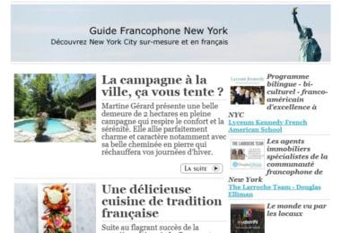 La newsletter French District New York du Mardi 11 Octobre 2016 - Maison de campagne a New York