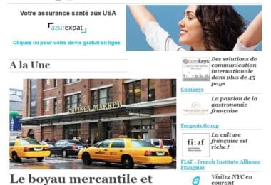 La newsletter French District New York du Mardi 13 Mai 2014 - Chelsea gourmand