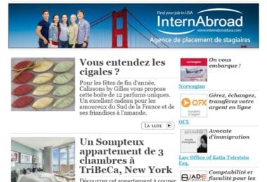 La newsletter French District New York du Mardi 14 Novembre 2017 - C comme Calissons ou...