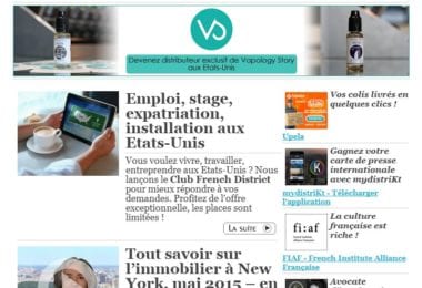 La newsletter French District New York du Mardi 15 Décembre 2015 - Idees cadeaux et l'immobilier a NY
