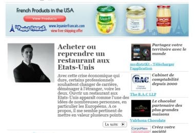 La newsletter French District New York du Mardi 19 Mai 2015 - Networking et Bonnes Adresses a NY