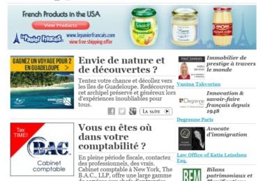 La newsletter French District New York du Mardi 20 Janvier 2015 - Networking et Bonnes Adresses a NY