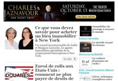 La newsletter French District New York du Mardi 20 Septembre 2016 - En savoir plus pour acheter mieux